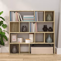 vidaXL Libreria/Divisorio Rovere Sonoma 105x24x102 cm - Vista aggiuntiva 3