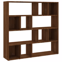 vidaXL Libreria/Divisorio Rovere Marrone 105x24x102 cm - Vista aggiuntiva 2