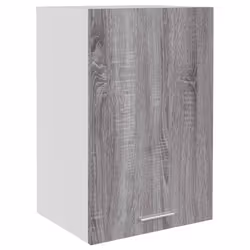 Mobile Pensile Grigio Sonoma 39,5x31x60 cm Legno Multistratocod mxl 94784 - Vista aggiuntiva 2