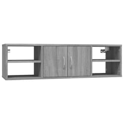 VidaXL 826364 scaffale Legno Grigio