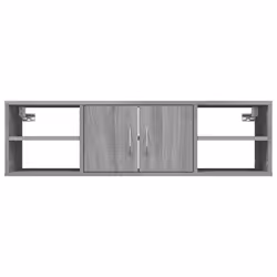 VidaXL 826364 scaffale Legno Grigio - Vista aggiuntiva 5
