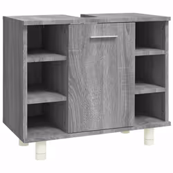 VidaXL 826373, Grigio, Quercia, Legno, 600 mm, 320 mm, 535 mm, 1 pz