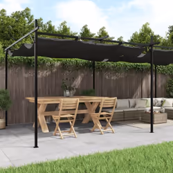 Questa pergola offre un ottimo riparo per le riunioni di famiglia, le feste e altre attività all'aperto. Tessuto resistente a ...