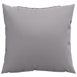 vidaXL Cuscini per Divano 4 pz Grigi 60x60 cm in Tessuto - Vista aggiuntiva 3