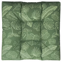 Cuscino per Pallet con Motivo a Foglie 80x80x12 cm in Tessutocod mxl 94462 - Vista aggiuntiva 2