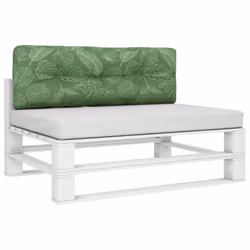 Cuscino per Pallet Motivo a Foglie 120x40x12 cm Tessutocod mxl 95626 - Vista aggiuntiva 3