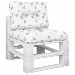 Cuscini per Pallet 2 pz Motivo a Foglie Tessutocod mxl 119551 - Vista aggiuntiva 3
