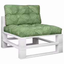 Cuscini per Pallet 2 pz Motivo a Foglie Tessutocod mxl 95643 - Vista aggiuntiva 3