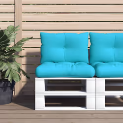 Donate subito un aspetto fresco al vostro spazio esterno con questi comodi cuscini per pallet! Materiale durevole: Il tessuto ...