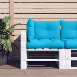 Donate subito un aspetto fresco al vostro spazio esterno con questi comodi cuscini per pallet! Materiale durevole: Il tessuto ...