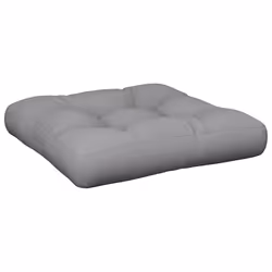 vidaXL Cuscino per Pallet Grigio in Tessuto - Vista aggiuntiva 2