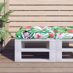 Cuscino per Pallet, Comodo Cuscino per sgabello Multicolore 58x58x10 cm in Tessuto Oxford Vidaxl 3659