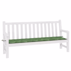 Cuscino Panca da Giardino Motivo a Foglie 200x50x3 cm Tessutocod mxl 70461 - Vista aggiuntiva 3