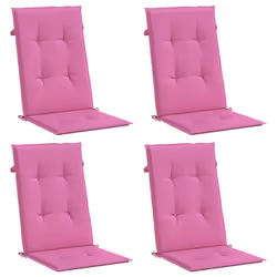 Cuscini per Sedia con Schienale Alto 4pz Rosa in Tessutocod mxl 118353 - Vista aggiuntiva 3