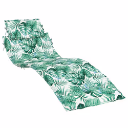 Cuscino per Lettino con Motivo a Foglie in Tessuto Oxfordcod mxl 118251 - Vista aggiuntiva 2