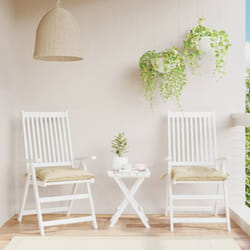Cuscini per Pallet 2 pz Beige 50x50x7 cm Tessuto Oxford Vidaxl 66344