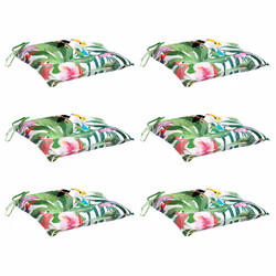 Cuscini per Sedia 6 pz Multicolori 50x50x7 cm in Tessuto Oxfordcod mxl 119579 - Vista aggiuntiva 3