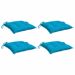 Cuscini per Sedia 4 pz Turchese 50x50x7 cm Tessuto Oxfordcod mxl 71634 - Vista aggiuntiva 3