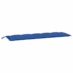 Cuscino per Panca Giardino Blu Reale 180x50x7 cm Tessuto Oxfordcod mxl 116091 - Vista aggiuntiva 2