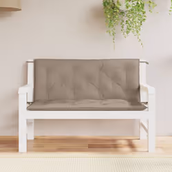 Donate subito un aspetto fresco al vostro spazio esterno con questi comodi cuscini per panca da giardino! Materiale durevole: ...