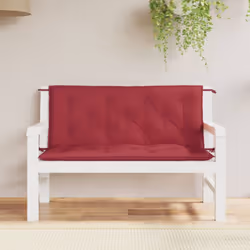 Donate subito un aspetto fresco al vostro spazio esterno con questi comodi cuscini per panca da giardino! Materiale durevole: ...