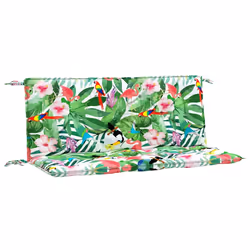 Cuscini Panca da Giardino 2pz Multicolore 120x50x7cm in Tessutocod mxl 94312 - Vista aggiuntiva 2