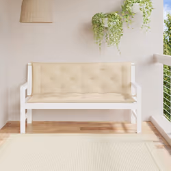 Donate subito un aspetto fresco al vostro spazio esterno con questi comodi cuscini per panca da giardino! Materiale durevole: ...