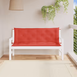Donate subito un aspetto fresco al vostro spazio esterno con questi comodi cuscini per panca da giardino! Materiale durevole: ...