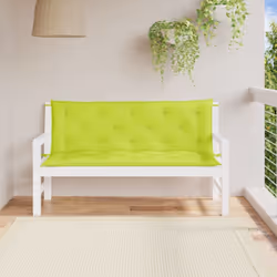 Donate subito un aspetto fresco al vostro spazio esterno con questi comodi cuscini per panca da giardino! Materiale durevole: ...
