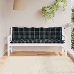 Donate subito un aspetto fresco al vostro spazio esterno con questi comodi cuscini per panca da giardino! Materiale durevole: ...