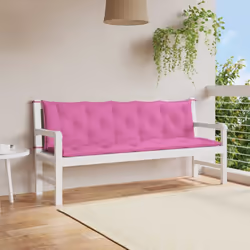 Donate subito un aspetto fresco al vostro spazio esterno con questi comodi cuscini per panca da giardino! Materiale durevole: ...