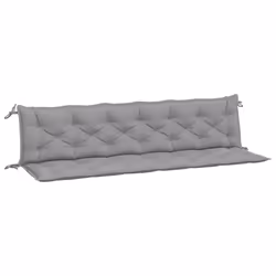 Cuscini per Panca 2 pz Grigi 200x50x7 cm in Tessuto Oxfordcod mxl 116086 - Vista aggiuntiva 2