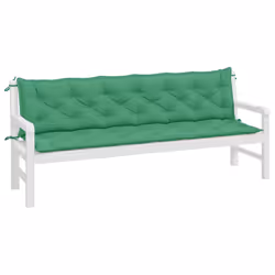 Cuscini per Panca 2 pz Verdi 200x50x7 cm in Tessuto Oxfordcod mxl 92108 - Vista aggiuntiva 3