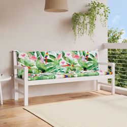 Donate subito un aspetto fresco al vostro spazio esterno con questi comodi cuscini per panca da giardino! Tessuto durevole: I ...