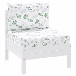 Cuscini per Pallet 2 pz Motivo a Foglie in Tessuto Oxfordcod mxl 115748 - Vista aggiuntiva 3