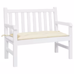 Cuscino per Panca Bianco Crema 110x50x7 cm in Tessuto Oxfordcod mxl 115946 - Vista aggiuntiva 3