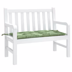 Cuscino Panca Giardino con Motivo a Foglie 110x50x7 cm Tessutocod mxl 71637 - Vista aggiuntiva 3
