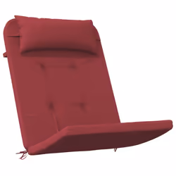 Cuscini per Sedia Adirondack 2 pz Rosso Vino in Tessuto Oxfordcod mxl 94354 - Vista aggiuntiva 3