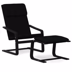 VidaXL 3154419, Tessuto, Nero, Cotone, 510 mm, 410 mm, 400 mm
