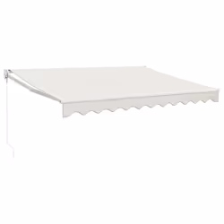 Tendada Sole Retrattile Crema 3x2,5 m in Tessuto e Alluminiocod mxl 125068 - Vista aggiuntiva 2