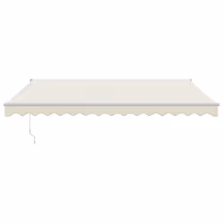 Tendada Sole Retrattile Crema 4x3 m in Tessuto e Alluminiocod mxl 100229 - Vista aggiuntiva 3