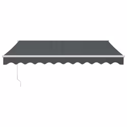 Tendada Sole Retrattile Antracite 3x2,5 m Tessuto e Alluminiocod mxl 76270 - Vista aggiuntiva 3