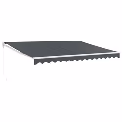 Tendada Sole Retrattile Antracite 4,5x3 m Tessuto e Alluminiocod mxl 125190 - Vista aggiuntiva 2