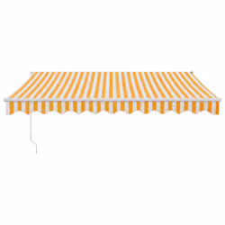 TendaSole Automatica Retrattile Gialla e Bianca 3,5x2,5 mcod mxl 102701 - Vista aggiuntiva 3