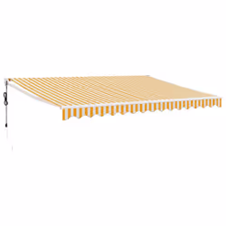 TendaSole Automatica Retrattile Gialla e Bianca 4x3 mcod mxl 78749 - Vista aggiuntiva 2