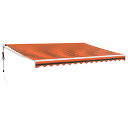 TendaSole Automatica Retrattile Arancione e Marrone 4x3 mcod mxl 126611 - Vista aggiuntiva 2