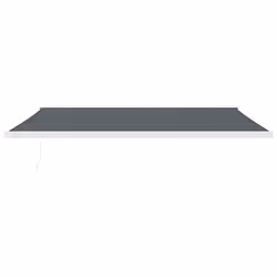 Tendada Sole Retrattile Antracite 5x3 m in Tessuto e Alluminiocod mxl 117561 - Vista aggiuntiva 3