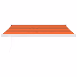TendaRetrattile Arancione Marrone 3x2,5 m Tessuto e Alluminiocod mxl 93615 - Vista aggiuntiva 3