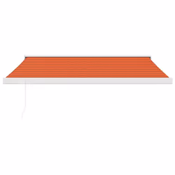 TendaRetrattile Arancione Marrone 3,5x2,5m Tessuto e Alluminiocod mxl 69615 - Vista aggiuntiva 3