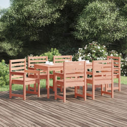 Vidaxl - Set da Pranzo per Giardino 7 pz in Legno Massello di Douglas